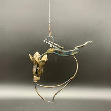 Load image into Gallery viewer, Hummingbird - Hanging w/ Flower - Small