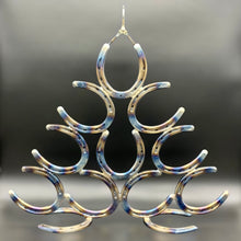 Load image into Gallery viewer, Lucky Horseshoe Christmas Tree Christmas Decor Metal Art Sculpture
