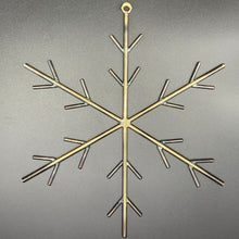 Load image into Gallery viewer, Snowflake Christmas Metal Wall Decor