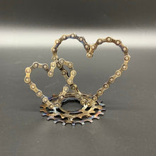 Load image into Gallery viewer, Bicycle Chain Double Hearts