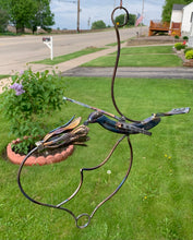 Load image into Gallery viewer, Hummingbird - Hanging w/ Flower - Extra-Large