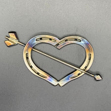 Load image into Gallery viewer, Horseshoe Heart and Arrow