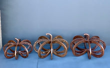 Load image into Gallery viewer, Rusted patina finishes (Small on left and Regular in center and on right)