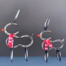 Load image into Gallery viewer, Horseshoe Rudolph Reindeer Christmas Decor Metal Art Sculpture