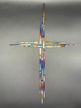 Load image into Gallery viewer, Carpenter Nail Welded Cross Wall Art
