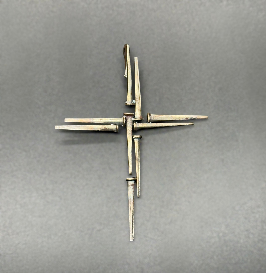 Carpenter Nail Cross - Ornament