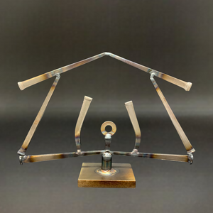 Nativity Scene - Carpenter Nail Christian Christmas Welded Metal Art Decor