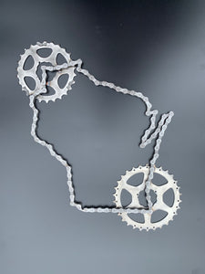 Wisconsin Chain Outline - Bicycle Chain
