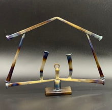 Load image into Gallery viewer, Nativity Scene - Carpenter Nail Christian Christmas Welded Metal Art Decor

