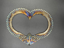 Load image into Gallery viewer, Horseshoe Nail Heart
