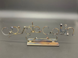 Horseshoe Nail Custom Word