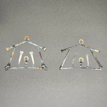 Load image into Gallery viewer, Nativity Scene Ornament - Carpenter Nail Christian Christmas Welded Metal Art Religious Ornament
