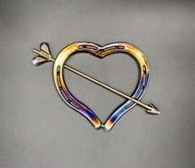 Load image into Gallery viewer, Horseshoe Heart and Arrow
