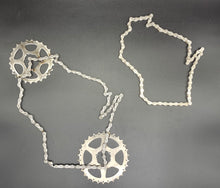 Load image into Gallery viewer, Wisconsin Chain Outline - Bicycle Chain
