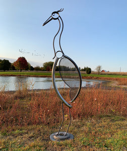 Great Blue Heron Sculpture