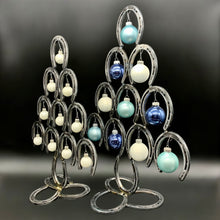 Load image into Gallery viewer, Horseshoe Tree Christmas Decor Metal Art Sculpture
