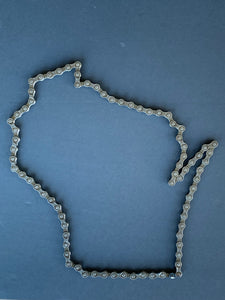 Wisconsin Chain Outline - Bicycle Chain