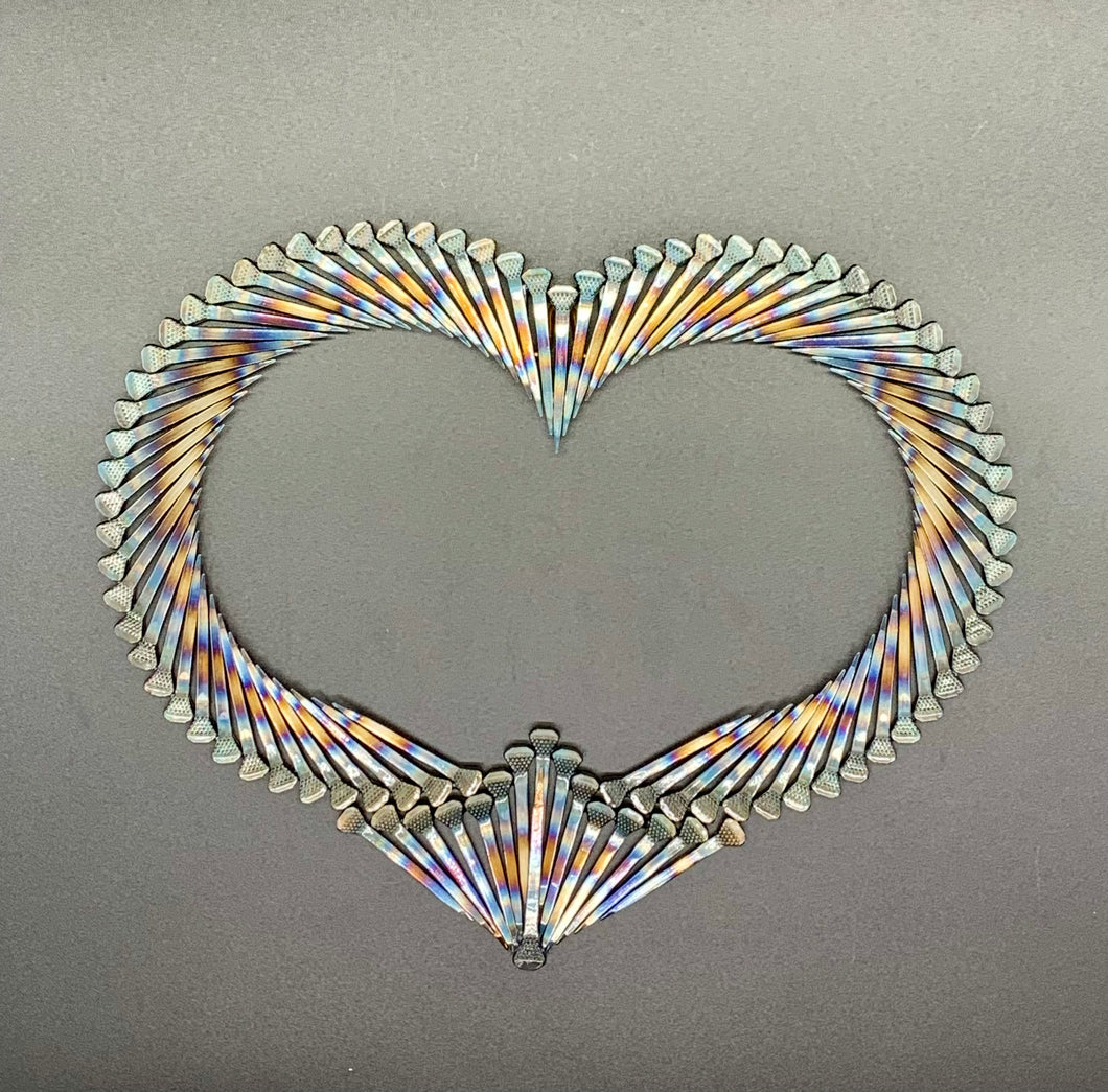 Horseshoe Nail Heart