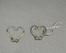 Load image into Gallery viewer, Horseshoe Nail Heart - Keychain Charm
