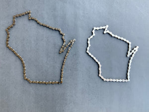 Wisconsin Chain Outline - Bicycle Chain