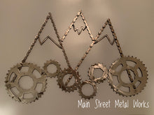 Load image into Gallery viewer, Bicycle Chain Mountainscape
