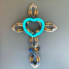 Load image into Gallery viewer, Horseshoe Cross and Heart
