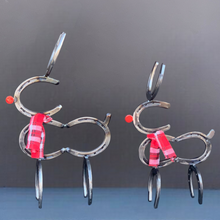 Load image into Gallery viewer, Horseshoe Rudolph Reindeer Christmas Decor Metal Art Sculpture
