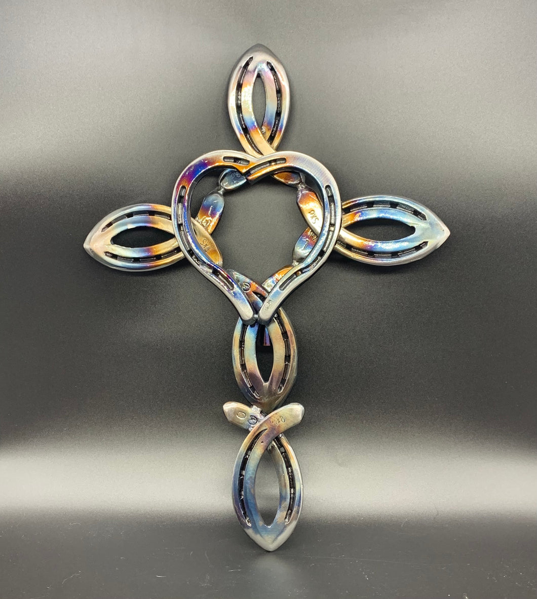 Horseshoe Cross and Heart