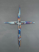 Load image into Gallery viewer, Carpenter Nail Welded Cross Wall Art
