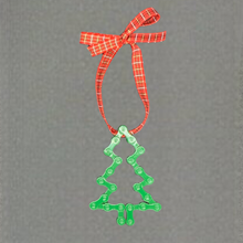 Load image into Gallery viewer, Bicycle Chain Ornament - Welded Bicycle Metal Art and Christmas Decor
