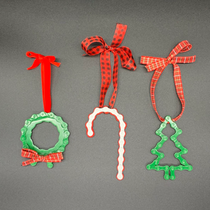 Bicycle Chain Ornament - Welded Bicycle Metal Art and Christmas Decor