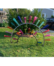 Load image into Gallery viewer, Bottle Bow - Arch Style Bottle Tree
