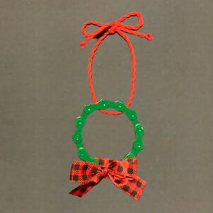 Bicycle Chain Ornament - Welded Bicycle Metal Art and Christmas Decor