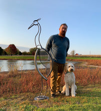 Load image into Gallery viewer, Great Blue Heron Sculpture
