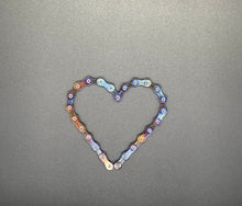 Load image into Gallery viewer, Bike Chain Heart Wall Hanger
